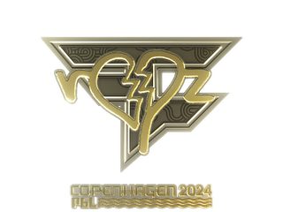 Sticker | ropz (Gold) | Copenhagen 2024