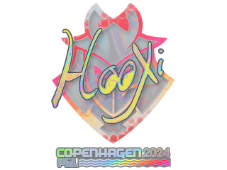 Sticker | HooXi (Holo) | Copenhagen 2024
