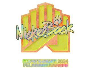 Sticker | NickelBack (Holo) | Copenhagen 2024