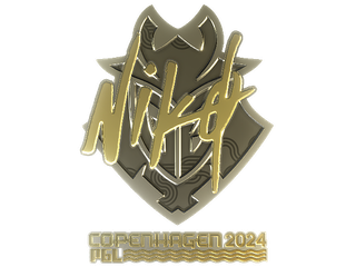 Sticker | NiKo (Gold) | Copenhagen 2024