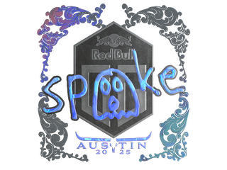 Sticker | spooke (Holo) | Austin 2025