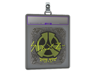 Sticker Slab | slaxz- (Foil) | Austin 2025