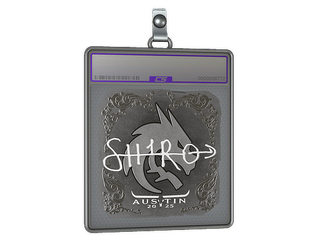 Sticker Slab | sh1ro (Foil) | Austin 2025