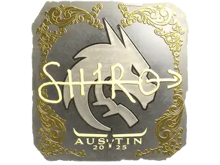 Sticker | sh1ro (Gold) | Austin 2025