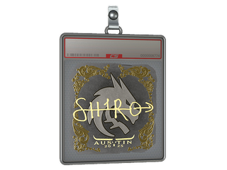 Sticker Slab | sh1ro (Gold) | Austin 2025