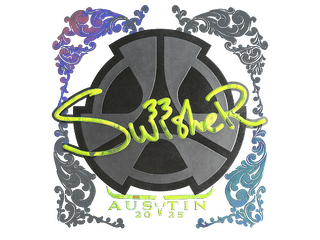 Sticker | Swisher (Holo) | Austin 2025