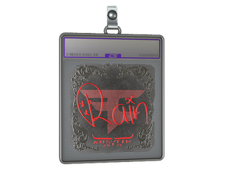 Sticker Slab | rain (Foil) | Austin 2025