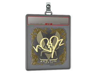Sticker Slab | ropz (Gold) | Austin 2025