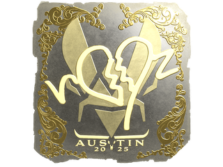 Sticker | ropz (Gold) | Austin 2025