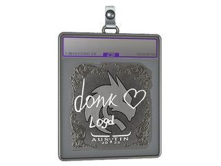Sticker Slab | donk (Foil) | Austin 2025