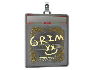 Sticker Slab | Grim (Gold) | Austin 2025
