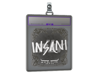 Sticker Slab | insani (Foil) | Austin 2025