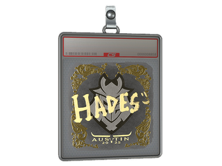 Sticker Slab | hades (Gold) | Austin 2025