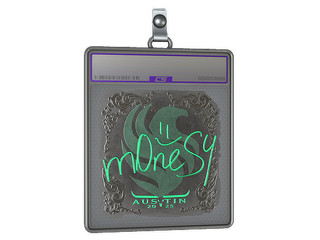 Sticker Slab | m0NESY (Foil) | Austin 2025