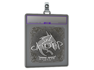 Sticker Slab | chopper (Foil) | Austin 2025