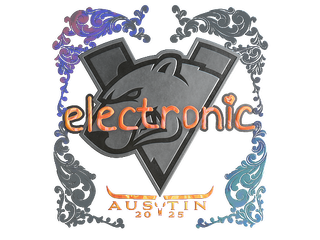 Sticker | electronic (Holo) | Austin 2025
