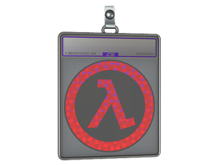 Sticker Slab | Lambda (Holo)