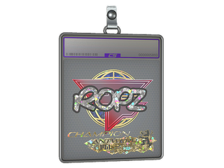 Sticker Slab | ropz (Glitter, Champion) | Antwerp 2022