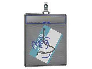 Sticker Slab | Hello MP9