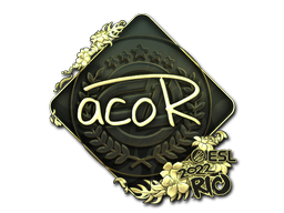 Sticker | acoR (Gold) | Rio 2022