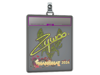 Sticker Slab | ZywOo (Holo) | Shanghai 2024