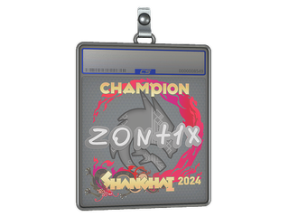 Sticker Slab | zont1x (Champion) | Shanghai 2024