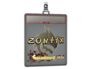 Sticker Slab | zont1x (Gold) | Shanghai 2024