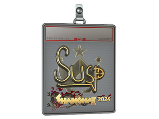 Sticker Slab | susp (Gold) | Shanghai 2024