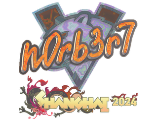 Sticker | n0rb3r7 (Holo) | Shanghai 2024
