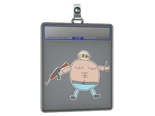 Sticker Slab | Poorly Drawn Terrorist