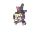 Charm | Splatter Cat Charm | Splatter Cat