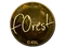 Sticker | f0rest (Gold) | Katowice 2019