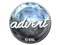 Sticker | advent (Foil) | Katowice 2019