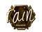 Sticker | rain (Gold) | London 2018
