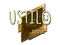 Sticker | USTILO (Gold) | Boston 2018