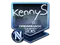Sticker | kennyS (Foil) | Cluj-Napoca 2015 Sticker | kennyS (Foil) | Cluj-Napoca 2015