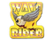 Sticker | Fools Gold Wave Rider Sticker | Fools Gold Wave Rider