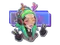 Sticker | V For Victory (Holo)
