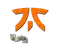 Sticker | Fnatic (Glitter) | Paris 2023 Sticker | Fnatic (Glitter) | Paris 2023
