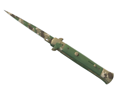 ★ StatTrak™ Stiletto Knife | Forest DDPAT