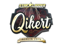 Sticker | qikert (Gold) | Berlin 2019