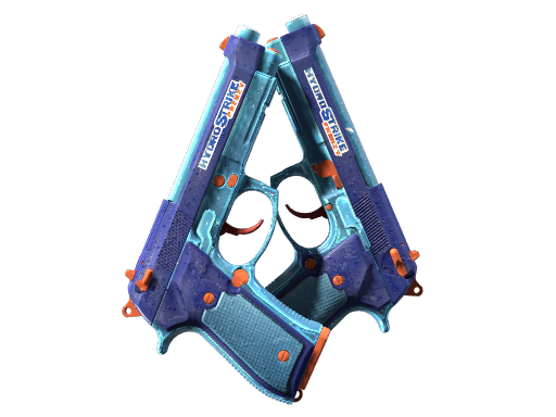 StatTrak™ Dual Berettas | Hydro Strike