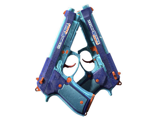 StatTrak™ Dual Berettas | Hydro Strike