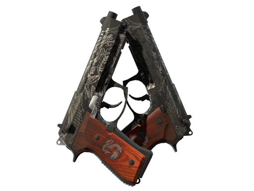 StatTrak™ Dual Berettas | Dualing Dragons