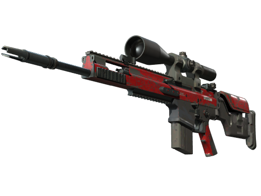 StatTrak™ SCAR-20 | Crimson Web