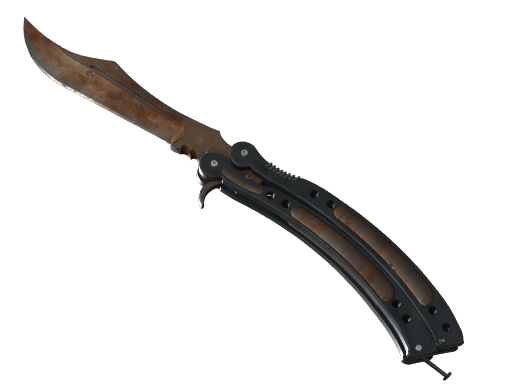 ★ StatTrak™ Butterfly Knife | Rust Coat
