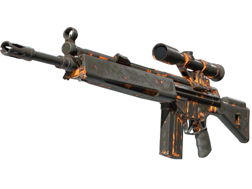 StatTrak™ G3SG1 | Orange Crash