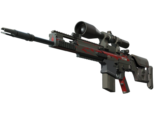 StatTrak™ SCAR-20 | Crimson Web