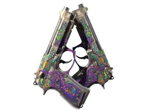 StatTrak™ Dual Berettas | Flora Carnivora