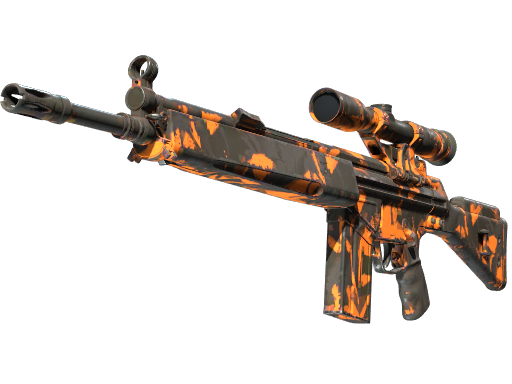 StatTrak™ G3SG1 | Orange Crash